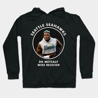 DK METCALF - WR - SEATTLE SEAHAWKS Hoodie